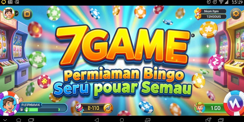 Tampilan permainan Bingo yang menarik di 7GAME.