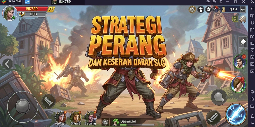 Tampilan gameplay SLG yang seru dan strategis.