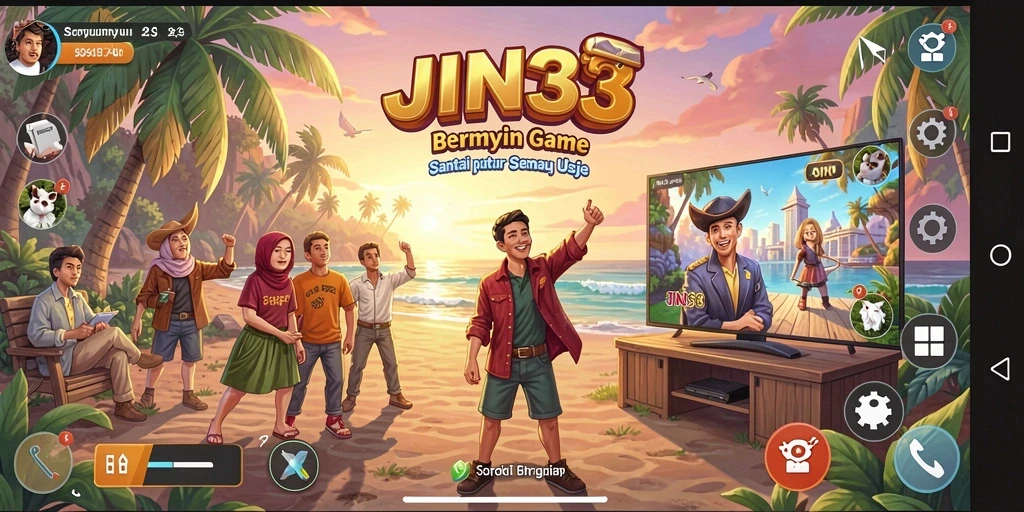 Tampilkan gameplay JIN33 yang seru dan menghibur.