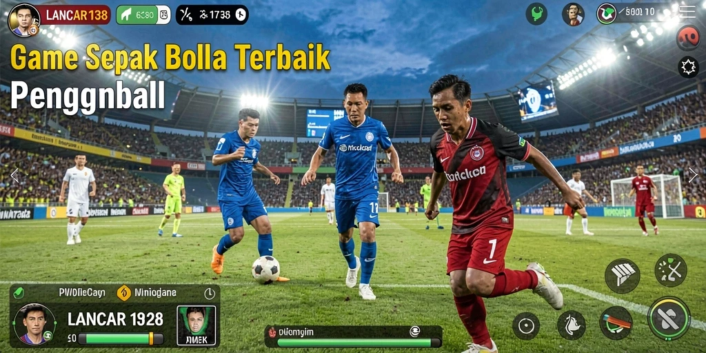 Tampilan seru gameplay <strong>LANCAR138</strong> yang membuat pemain merasakan pengalaman sepak bola nyata.