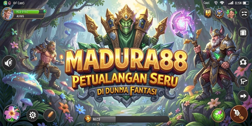 Tampilan gameplay MADURA88 menampilkan aksi petualangan dalam dunia RPG yang memukau.
