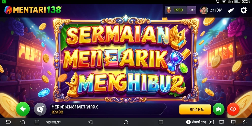 Tampilan gameplay MENTARI138 yang seru dan menarik.