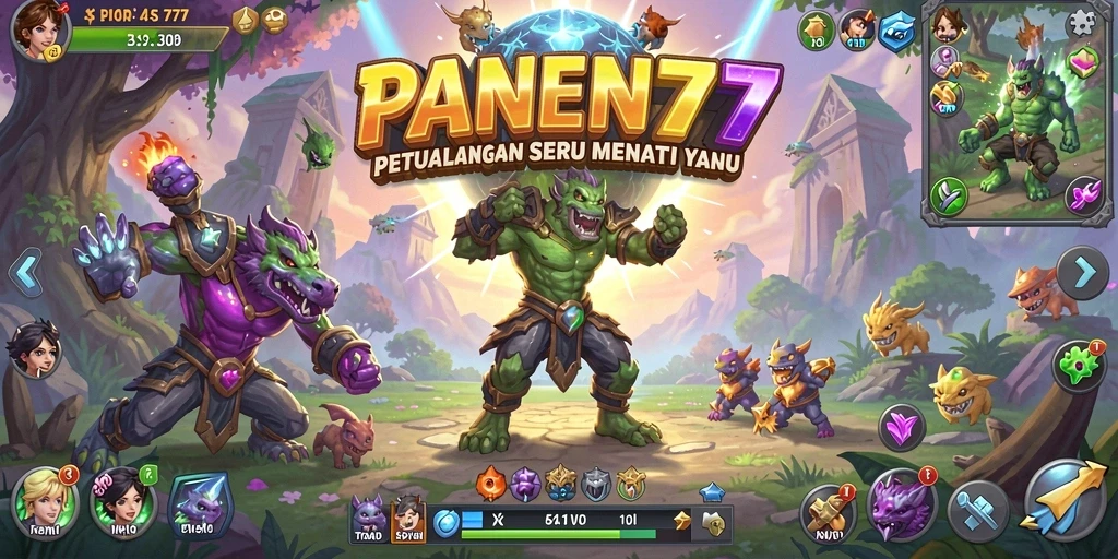 Screenshot gameplay <strong>PANEN77</strong> memperlihatkan petualangan yang memukau.