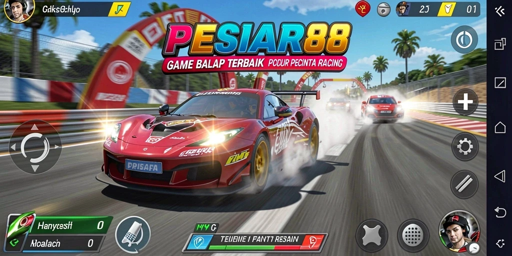 Tampilan gameplay PESIAR88 yang seru dan mendebarkan.