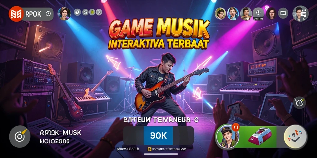 Tampilan gameplay RPOK yang interaktif dan penuh warna.