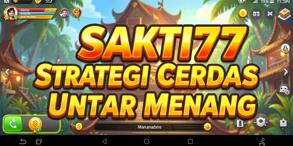 Tampilan gameplay menarik di SAKTI77 dengan latar belakang strategi.