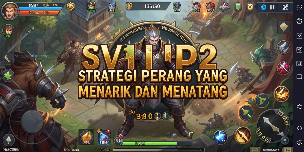 Tangkapan layar menunjukkan aksi pertempuran mendebarkan di SVIP2.