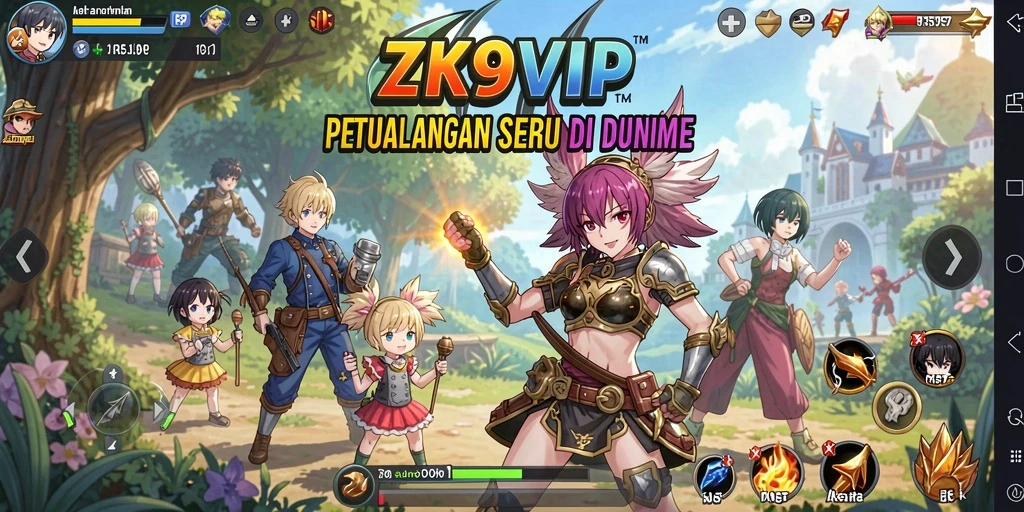 Tampilan gameplay ZK9VIP yang menarik dan dinamis.
